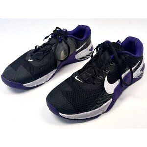 NIKE Mens US 12 Metcon 7 Cross-Training Training SHOES Black/Purple CZ8281-095